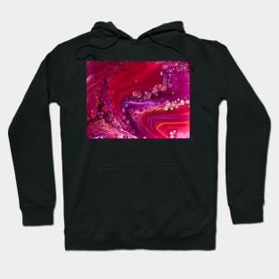 Granite dirty pour painting Hoodie